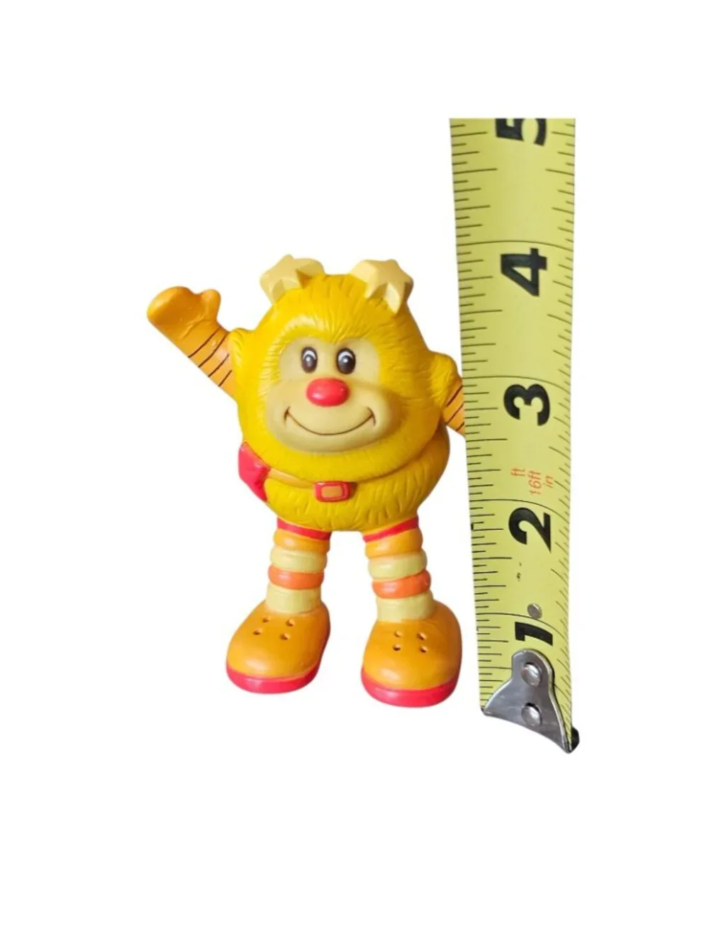 RARE RAINBOW BRITES CANARY YELLOW’S SPRITE “SPARK” LIGHT UP 1983 4” PLASTIC DOLL